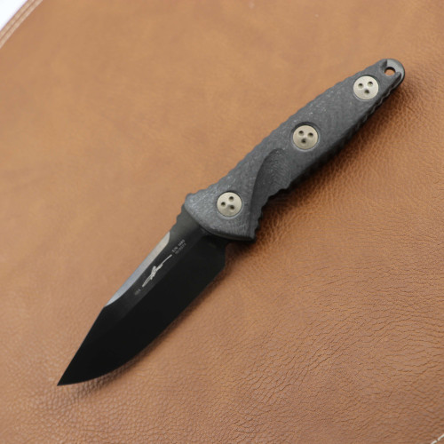 Microtech Socom Alpha Mini Single Edge DLC Carbon Fiber SIGNATURE SERIES 113M-1DLCCFS 113M-1DLCCFS.