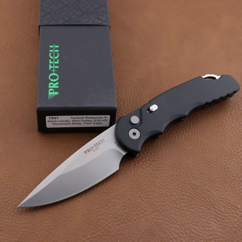 Pro-Tech TR-5 Automatic / Tactical Response 5 Black T501.