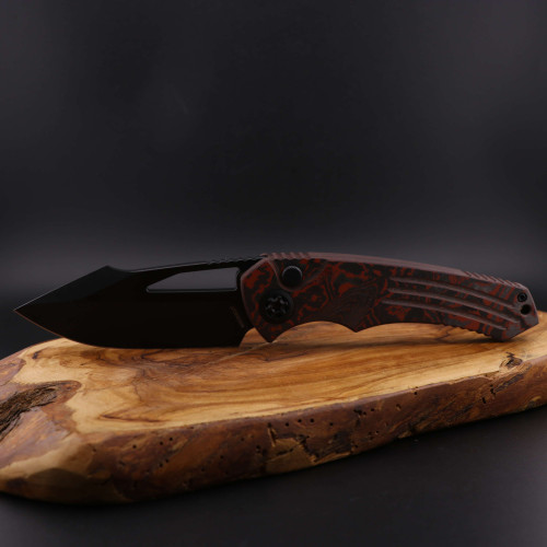 Heretic Knives Pariah Manual Drop Point DLC Carbon Camo H046-6A-RD/CC H046-6A-RD/CC