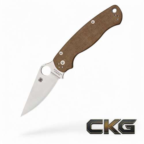 Spyderco Military 2 Cru-Wear Micarta C81MPCW2.