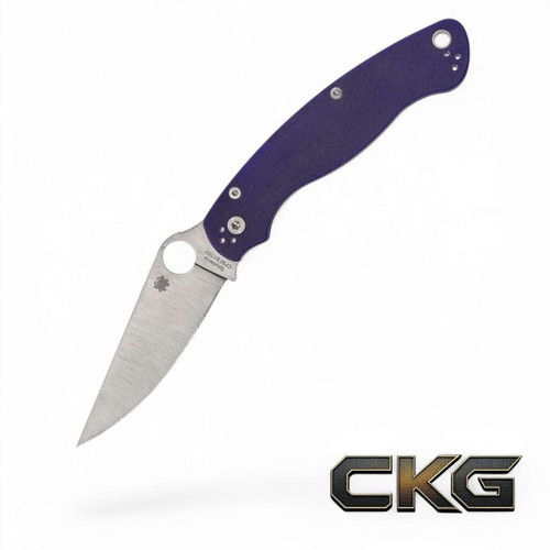 Spyderco Military 2 Dark Blue G-10 CPM S110V C36GPDBL2.