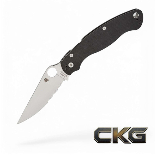 Spyderco Military 2 Black G-10 C36GPS2