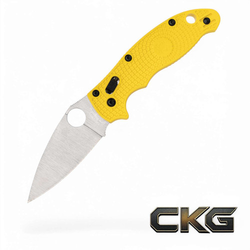 Spyderco Manix 2 Salt Yellow Lightweight CPM MagnaCut C101PYL2.