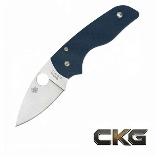 Spyderco Lil' Native Cobalt Blue G-10 CPM SPY 27 C230GPCBL.