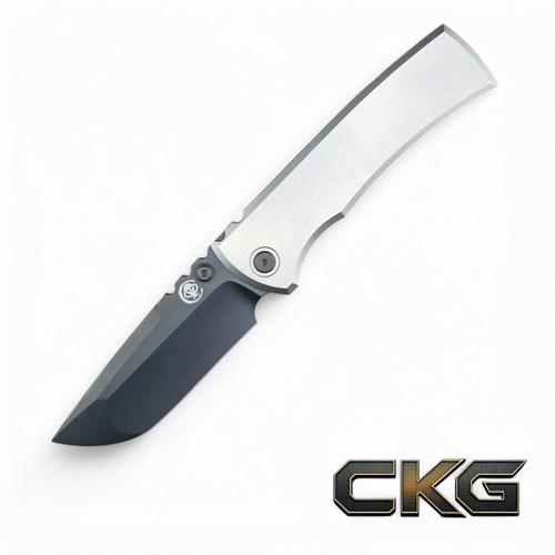 Chaves Knives Integral Redencion 229 Bright Handle DP Black DLC Blade CK-1C1-1G1A-11A0.