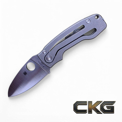 Spyderco PITS 2 SLIPIT C269TIP Cajun Knife And Gear