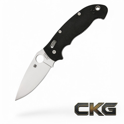 Spyderco Manix 2 Xl Black G-10