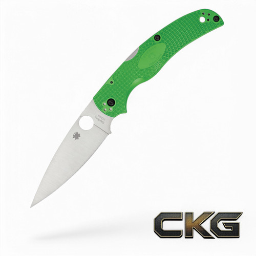 Spyderco Native Chief Lightweight Salt Green FRN LC200N C244PGR - View 6