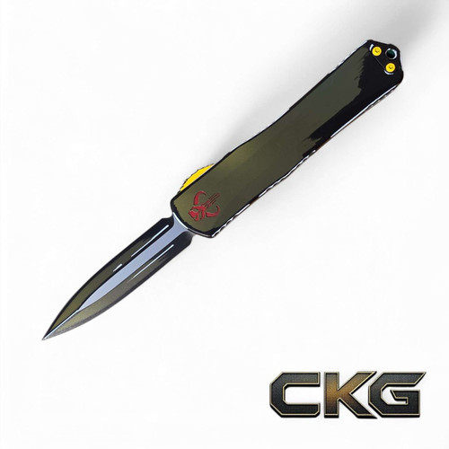 HERETIC KNIVES MANTICORE X GREEN CEL SHADE BOUNTY HUNTER H032-CSG-GBOUNTY