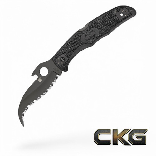 Spyderco Matriarch 2 Emerson Opener Black Blade