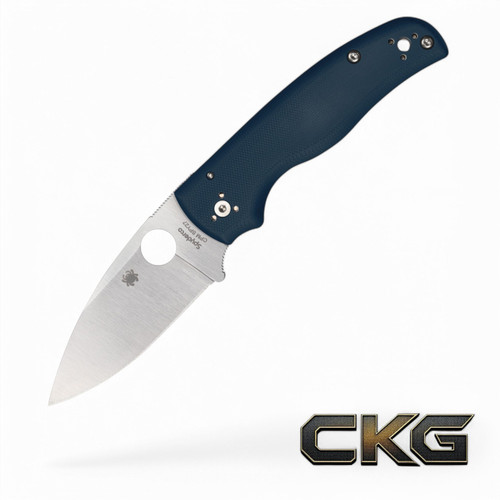 Spyderco Shaman Cobalt Blue G-10 CPM SPY27