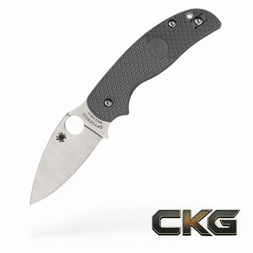 Spyderco Sage 5 Gray Lightweight Maxamet Alzheimer's C123PGY