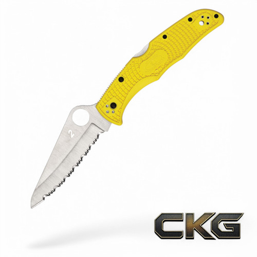 Spyderco Pacific Salt 2 Yellow