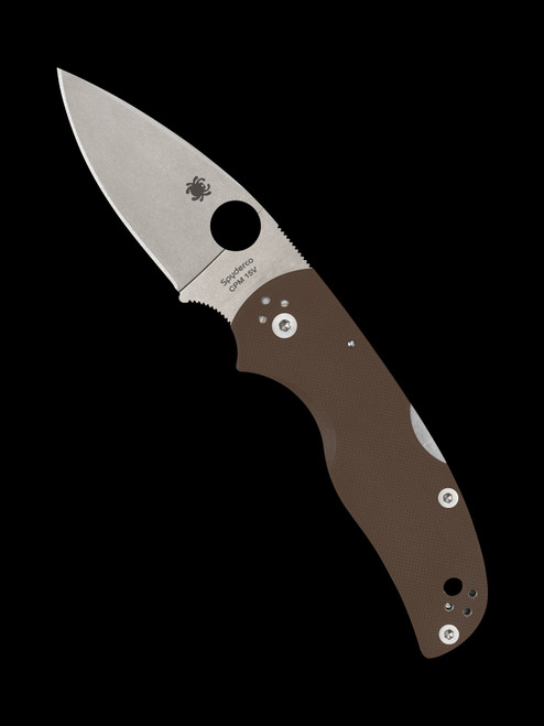 Spyderco Native 5 Brown G-10 CPM 15V SPRINT