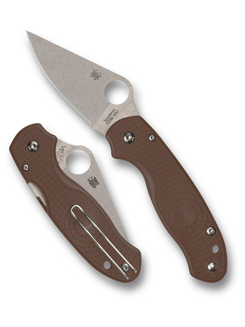 Spyderco Para 3 Brown Lightweight CPM15V SPRINT
