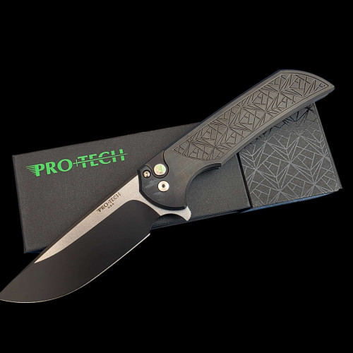 Protech Knives Mordax Nexus Satin DLC Facebook Exclusive PT-NXS-DLC-174