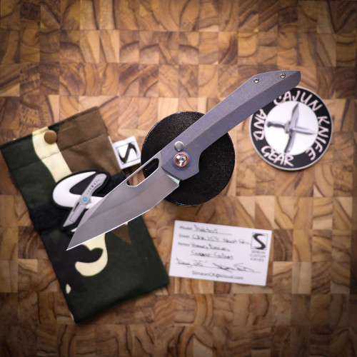 Simeon Custom Knives Aetos Ghost Satin SCK-AETOS-GS-PUR