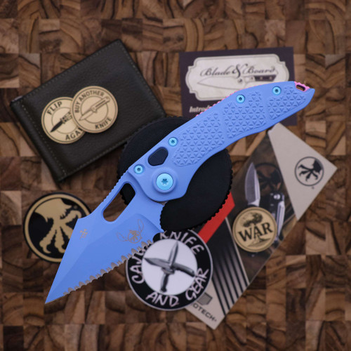 Microtech Knives Stitch - Auto S/E Signature Series Full Serrate 169-3SIS