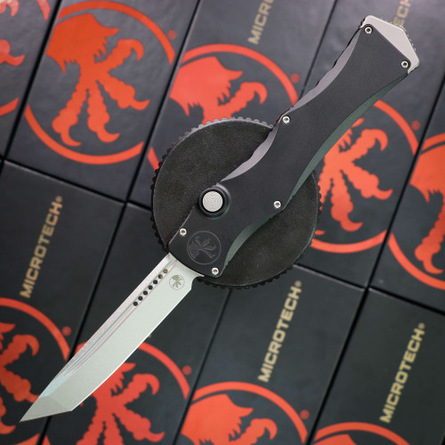 MICROTECH HALOIVTANTO MARFIONE SELECT STONEWASH FINISH HARDCOAT ANODIZED ALLOY DOUBLE VAPOR BLAST STAINLESS 1151-10MS1