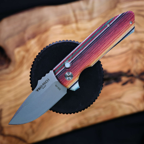 Protech Knives SBR Auto “Mexican Blanket” LG421-Mex.Blanket