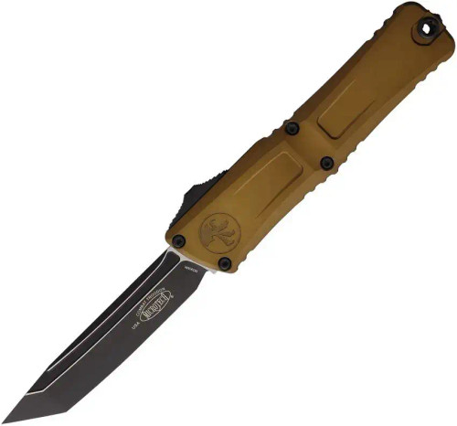 Microtech Combat Troodon Gen III T/E Black Standard Tan 1144-1TA