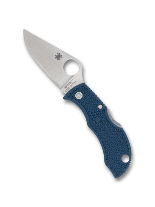Spyderco Manbug Cobalt Blue FRN CPM SPY27 01 MPCBL