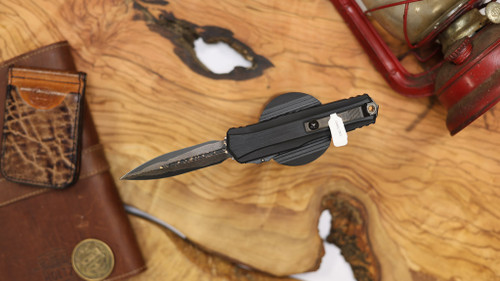 MICROTECH CYPHER II MARFIONE SELECT DOUBLE EDGE DE BAKER FORGE COPPERMAI DAMASCUS