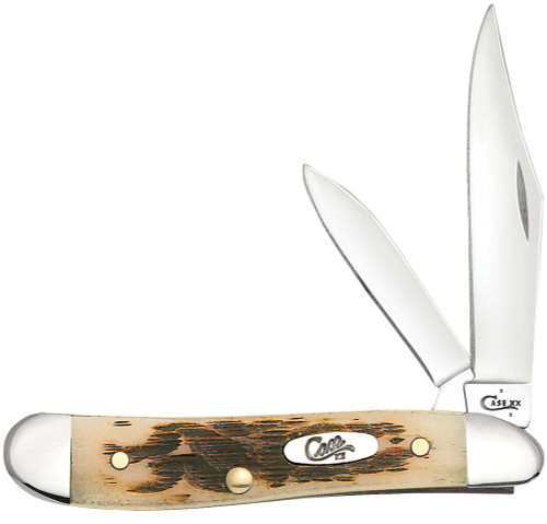 CASE PEACH SEED JIG AMBER BONE PEANUT