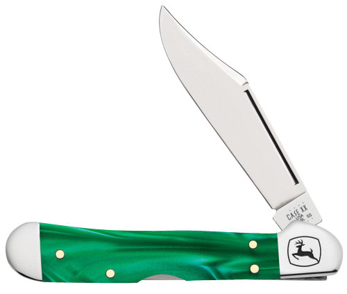CASE JOHN DEERE SMOOTH GREEN PEARL KIRINITE® MINI COPPERLOCK®