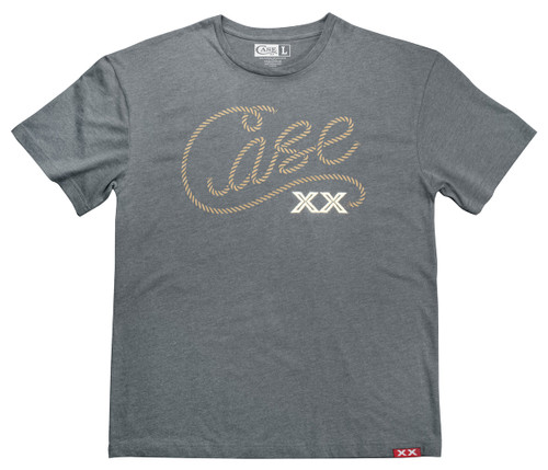 CASE DARK GRAY HEATHER T-SHIRT