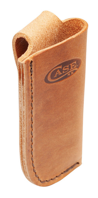 CASE LARGE LEATHER OPEN TOP SHEATH