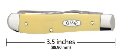 Case Yellow Synthetic Mini Trapper 80029