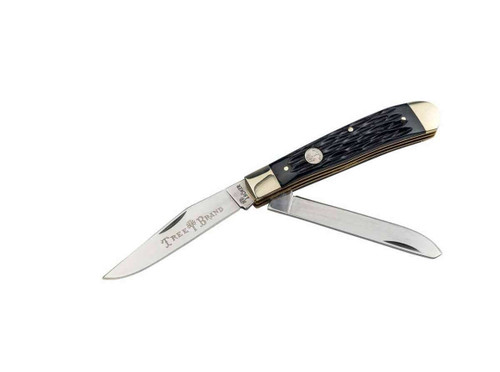 BOKER TREEBRAND TRAPPER JIGGED BLK BONE