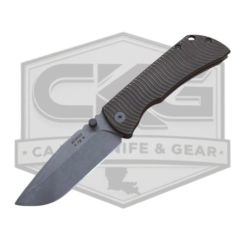 McNees Knives PM Mac 2 3" Swerve Bronze, Magnacut