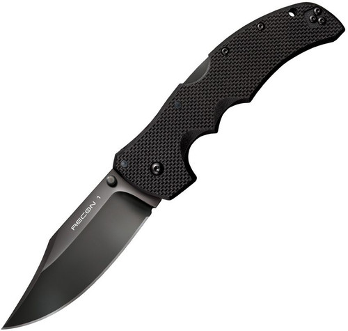 COLD STEEL RECON 1 / CLIP POINT PLAIN EDGE / 9-3/8" OVERALL / 4" BLADE / 3.5MM THICK / S35VN STEEL
