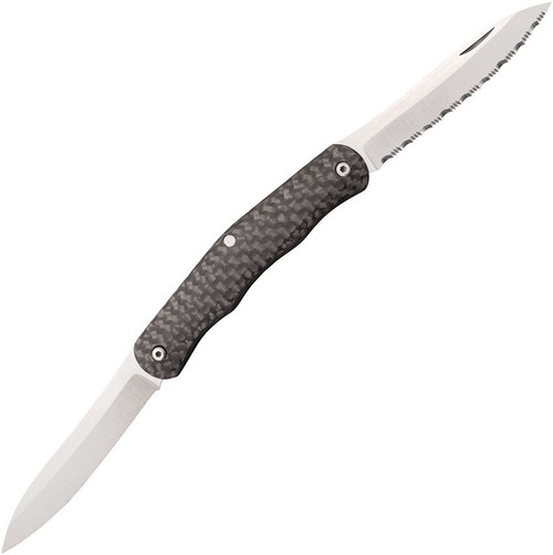 COLD STEEL LUCKY / 8.5" OVERALL / (2) 2-5/8" BLADES / 1.5MM THICK (BOTH BLADES) / S35VN / CLIP POINT