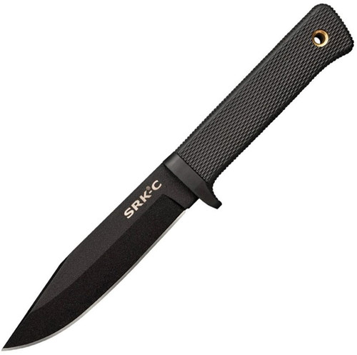 COLD STEEL SRK COMPACT / 9.5" OVERALL / 5" BLADE / SK-5 W/ BLACK TUFF-EX FINISH / KRAY-EX HANDLE / SHEATH