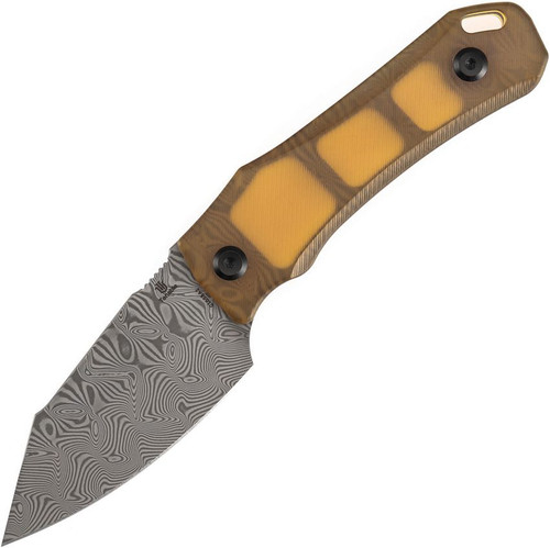 KANSEPT KNIVES LOKI FIXED BLADE AMBER PEI