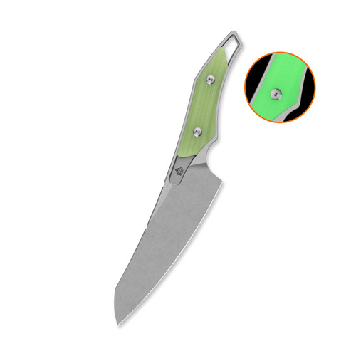 QSP T-Cook Nitro V, stonewash, Handle: Glow-in-the-Dark G10 QS172-B1