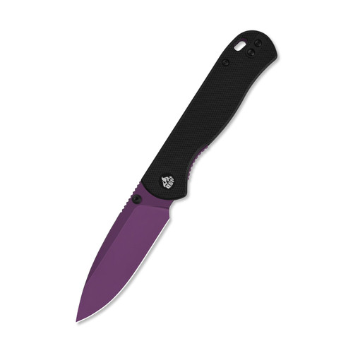 QSP Ferret Nitro V, purple, Handle: Black G10