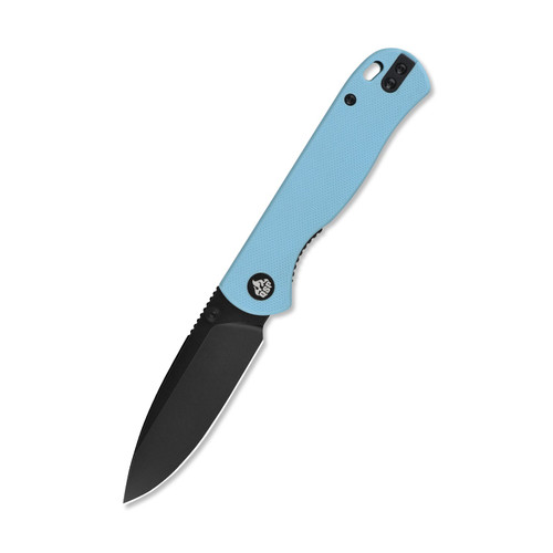 QSP Ferret Nitro V, black, Handle: Sky blue G10