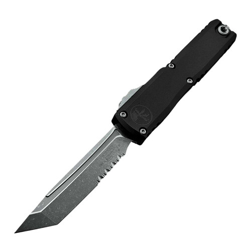 MICROTECH ULTRATECH GEN IV T/E APOCALYPTIC FULL SERRATE BLACK 11234-12AP