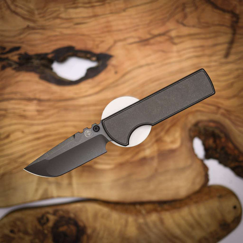 CHAVES KNIVES INTEGRAL NTAK 229 - MAGNETIC / GREY PVD DROP POINT CCCK0412