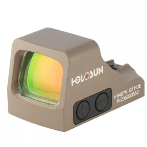 HOLOSUN HE407K-GR 6 MOA GREEN DOT (FDE) HE407K-GR X2 FDE