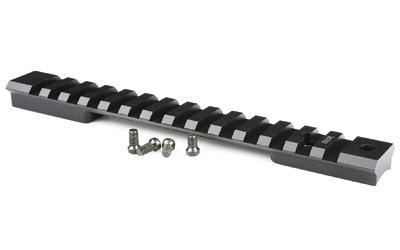 Warne Mountain Tech Tactical 1 Piece Base, Fits Ruger American Centerfire Short Action, Matte Finish 7684M 7684M