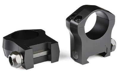 Warne Mountain Tech Rings, 1", High, Matte Finish 7202M 7202M