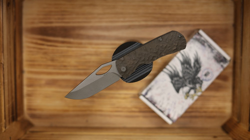 McNees Knives Little Dixon 3.25" Rock Bronze Atomic Finish