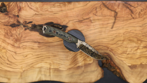 Dawson Knives Contractor - Wildfire / Arid Camo G10 / 80CRV2