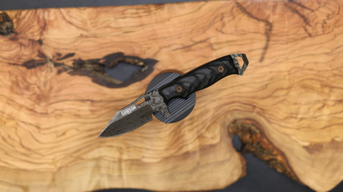 Dawson Knives Steadfast - Rainstorm / Black G10