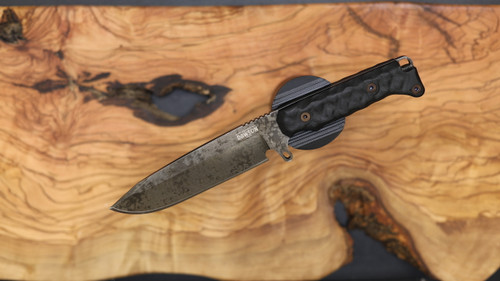 Dawson Knives Valor - Rainstorm / Black G10